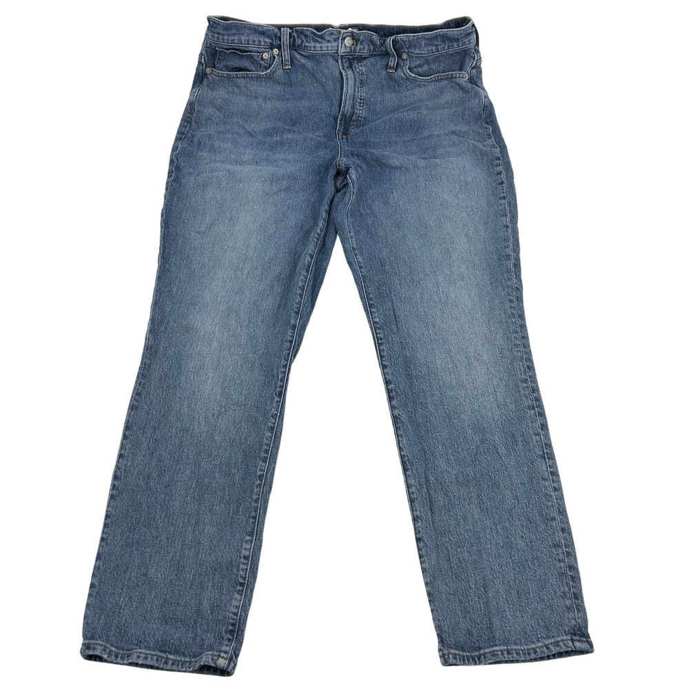 Madewell‎ The Perfect Vintage Jean Women's Size 33T Blue Denim Jeans